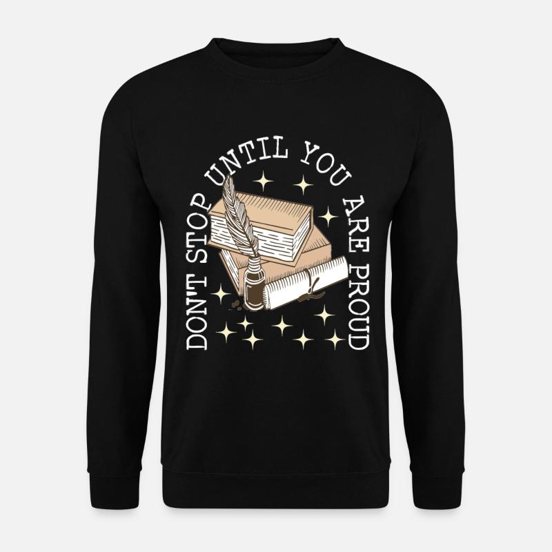 Auteur Schreiber - Sweat-shirt Unisexe - noir
