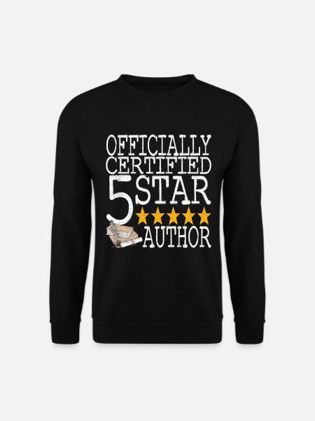 Author Schreiber - Unisex Sweatshirt - black