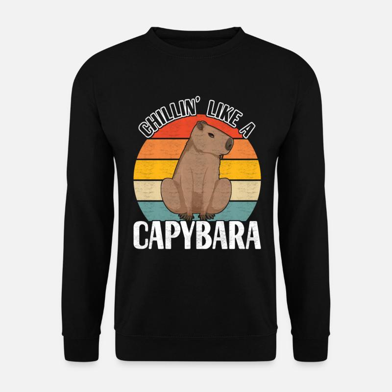 Capybara - Unisex Sweatshirt - black