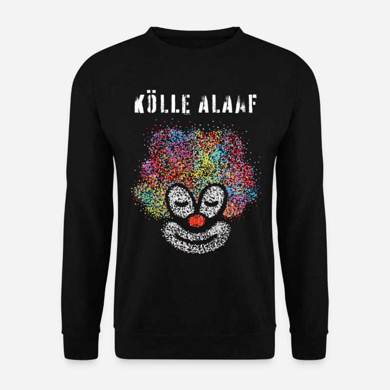 Kölle Alaaf Kölner Karneval Fasching Viva Colonia - Unisex Pullover - Schwarz