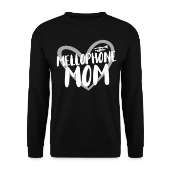 Musicien Mellophone - Sweat-shirt Unisexe - noir - Devant - Alina (178cm) & Michal (187cm)