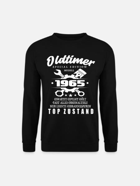 Oldtimer Special Edition Modell 1965 - Unisex Pullover - Schwarz