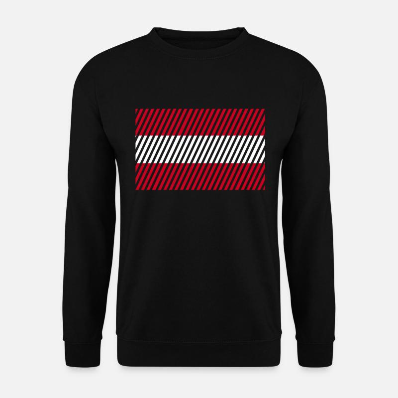 Austrian flag - Unisex Sweatshirt - black
