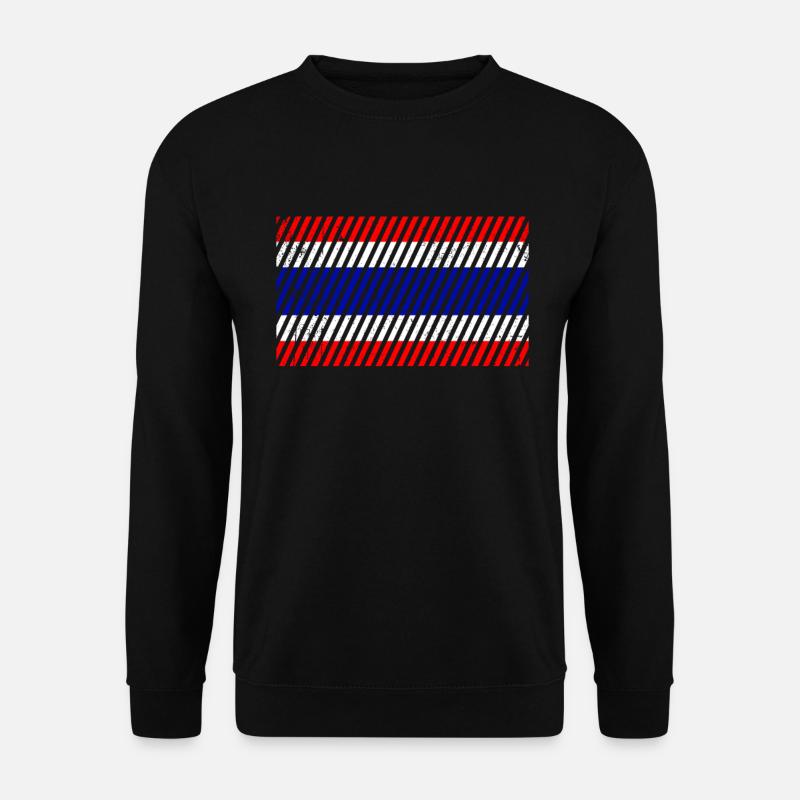Thailand Flag - Unisex Sweatshirt - black