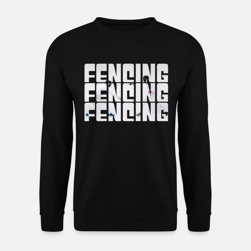 Fencing - Unisex Sweatshirt - black