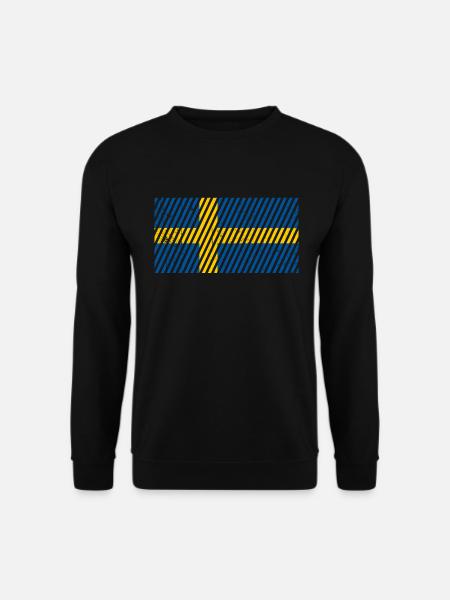 Swedish flag - Unisex Sweatshirt - black