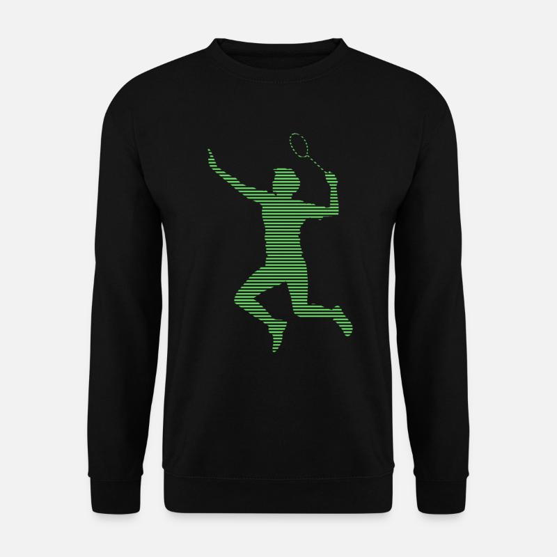 Badminton - Unisex Pullover - Schwarz