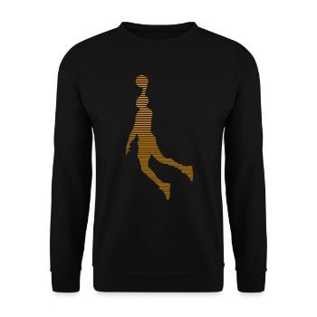Basket-ball - Sweat-shirt Unisexe - noir - Devant - Alina (178cm) & Michal (187cm)