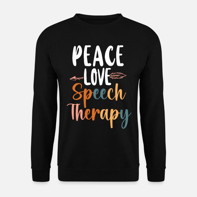 Assistant orthophoniste - Sweat-shirt Unisexe - noir