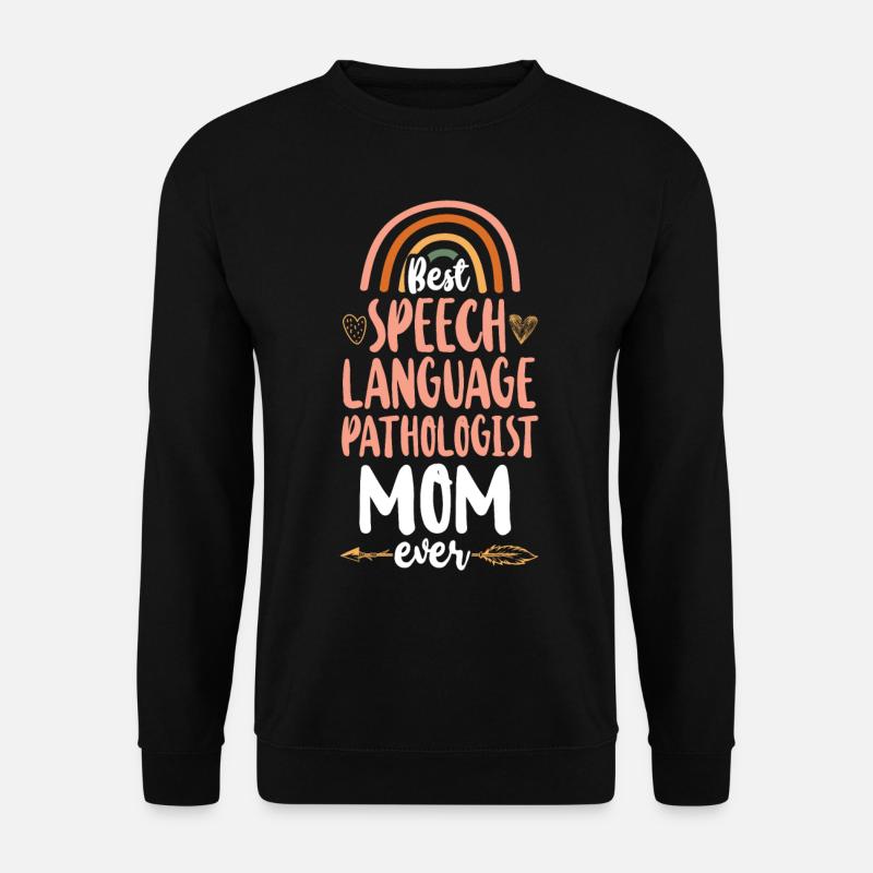 Speech Therapist Therapy Assistant - Unisex Sweatshirt - black