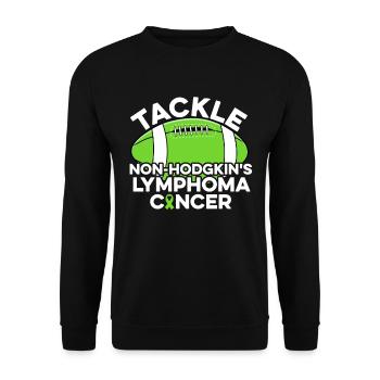 Bekämpfen Sie Non-Hodgkin-Krebs Non-Hodgkin-Lymphom - Unisex Pullover - Schwarz - Vorne - Alina (178cm) & Michal (187cm)