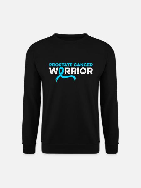Prostate Cancer Warrior Dad Husband Prostate - Unisex Sweatshirt - black