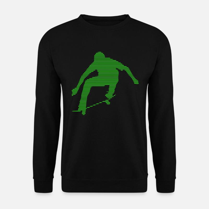 skateboard - Unisex Pullover - Schwarz