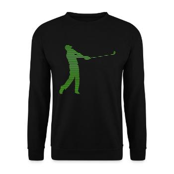 Gulf - Unisex Sweatshirt - black - Front - Alina (178cm) & Michal (187cm)