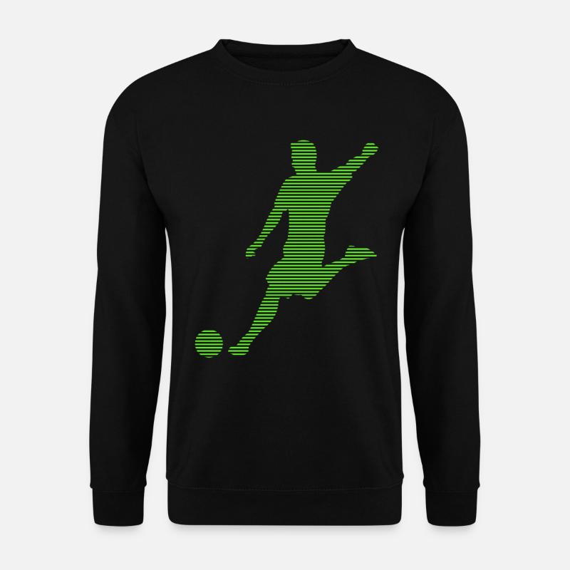 Fußball - Unisex Pullover - Schwarz