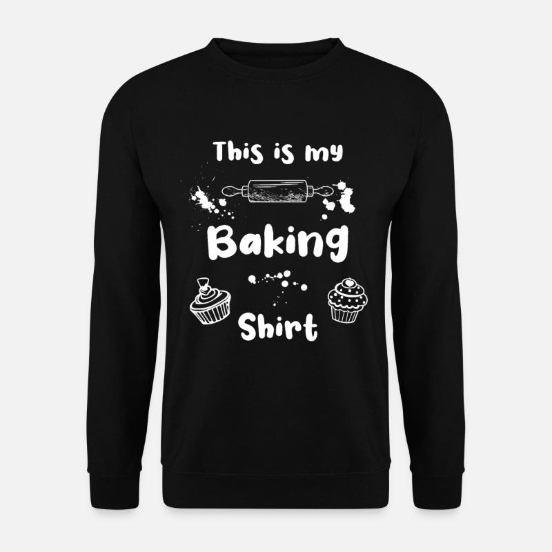 Baking Kitchen Roller Cupcake Baking - Unisex Sweatshirt - black