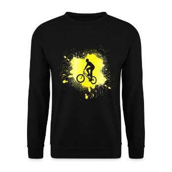 bmx - Unisex Pullover - Schwarz - Vorne - Alina (178cm) & Michal (187cm)