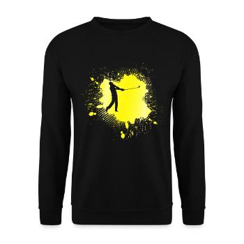 Gulf - Unisex Sweatshirt - black - Front - Alina (178cm) & Michal (187cm)