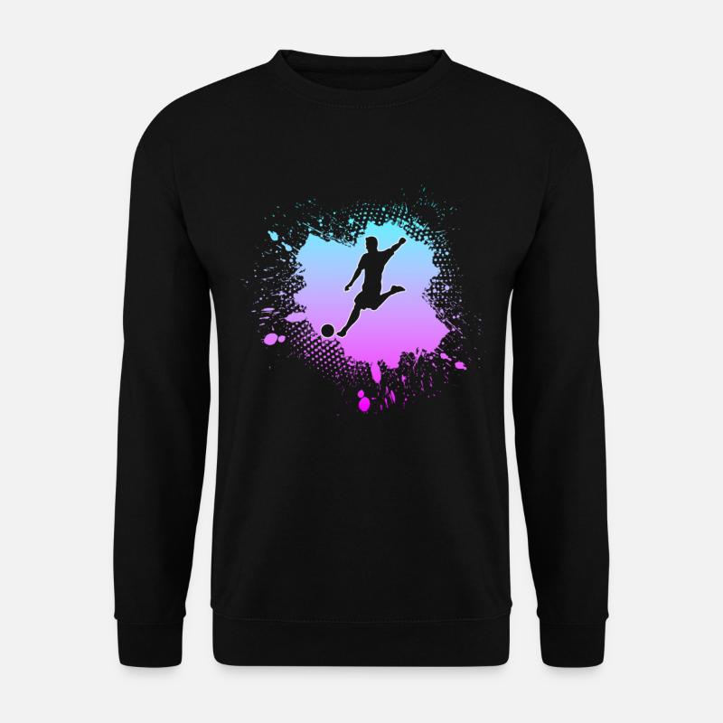 Fußball - Unisex Pullover - Schwarz