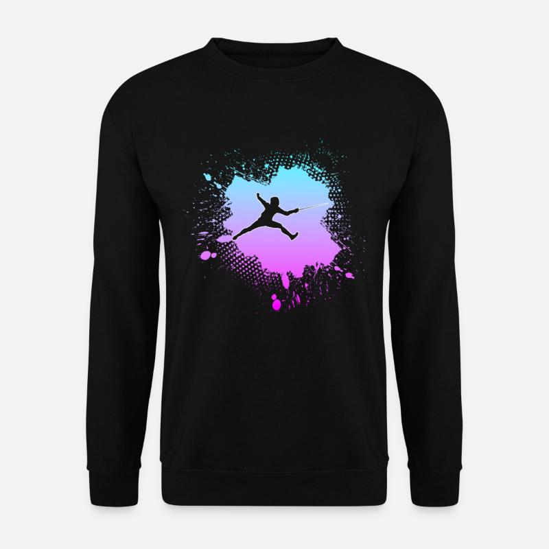 Escrime - Sweat-shirt Unisexe - noir