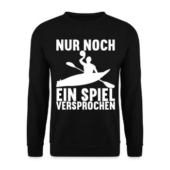 Kanupolo - Unisex Pullover - Schwarz - Vorne - Alina (178cm) & Michal (187cm)