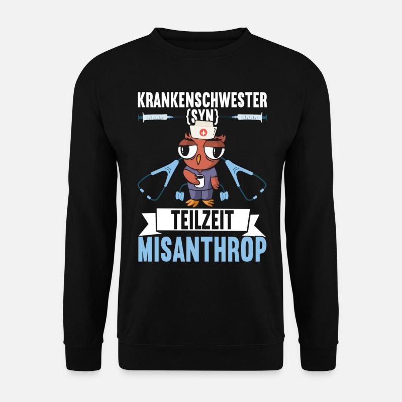 Nurse Nursing - Unisex Sweatshirt - black