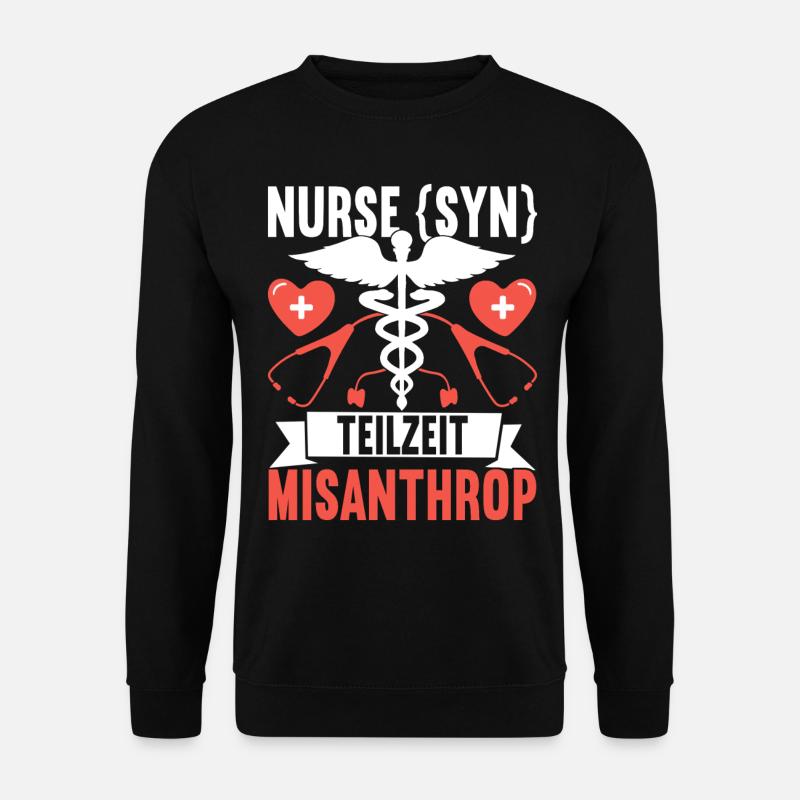 Infirmière infirmière - Sweat-shirt Unisexe - noir