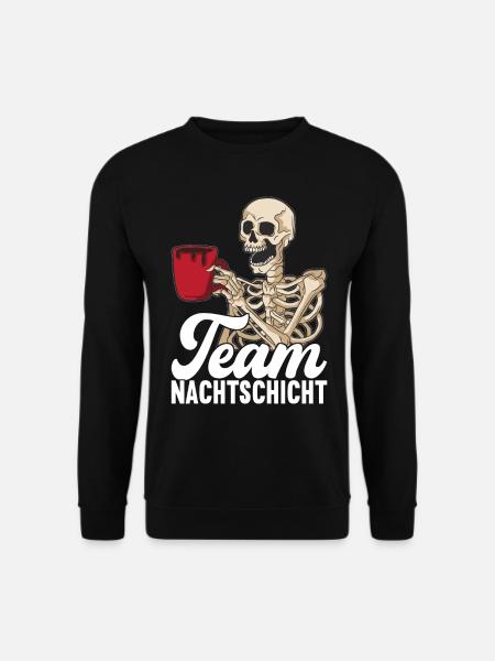 Nachtschicht Nachtdienst - Unisex Pullover - Schwarz