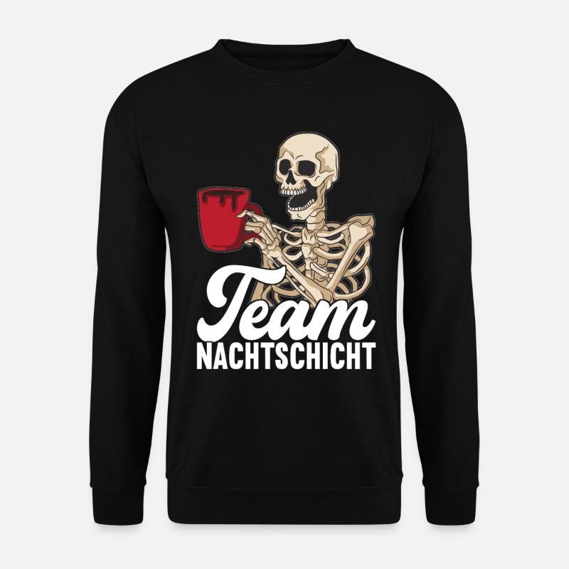 Nachtschicht Nachtdienst - Unisex Pullover - Schwarz