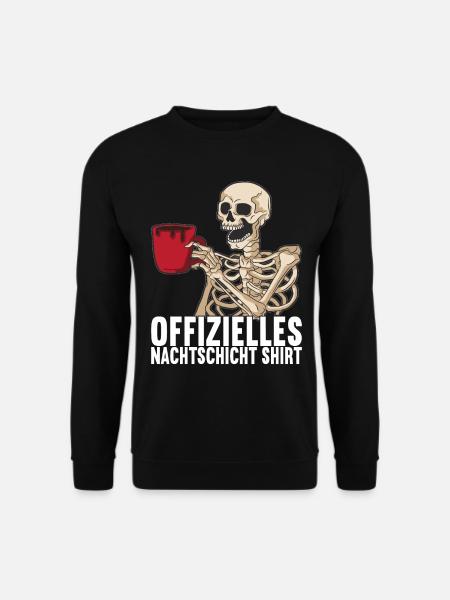 Nachtschicht Nachtdienst - Unisex Pullover - Schwarz