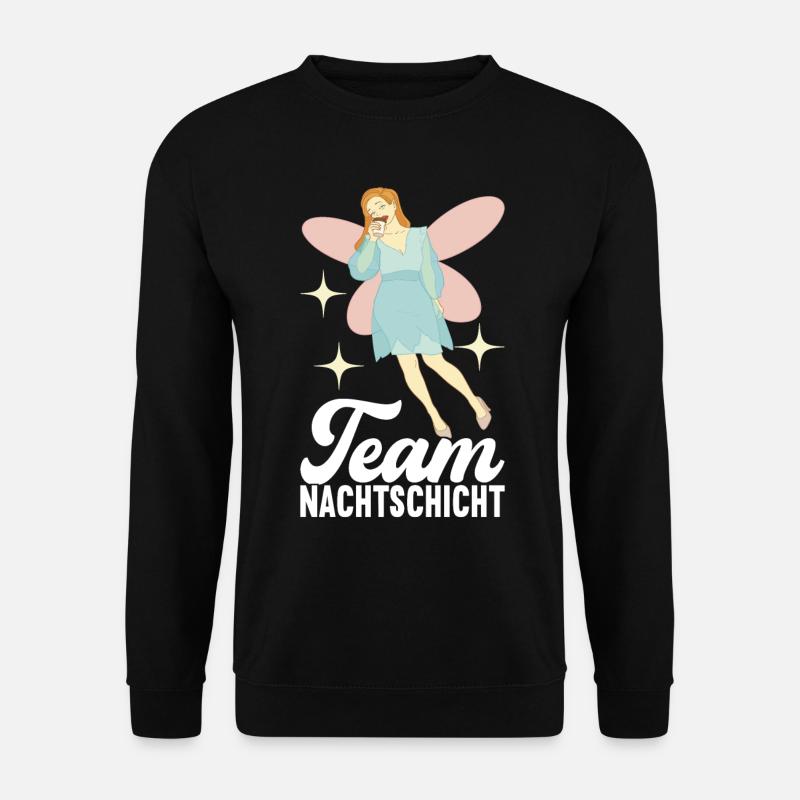 Nachtschicht Nachtdienst - Unisex Pullover - Schwarz