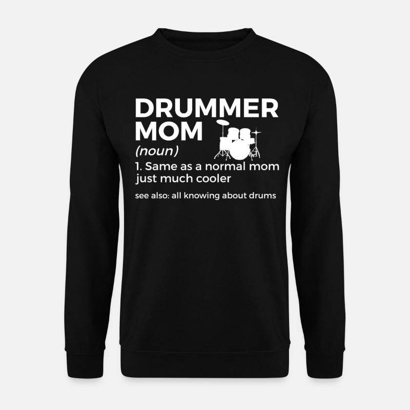 Drums Musician - Unisex Sweatshirt - black