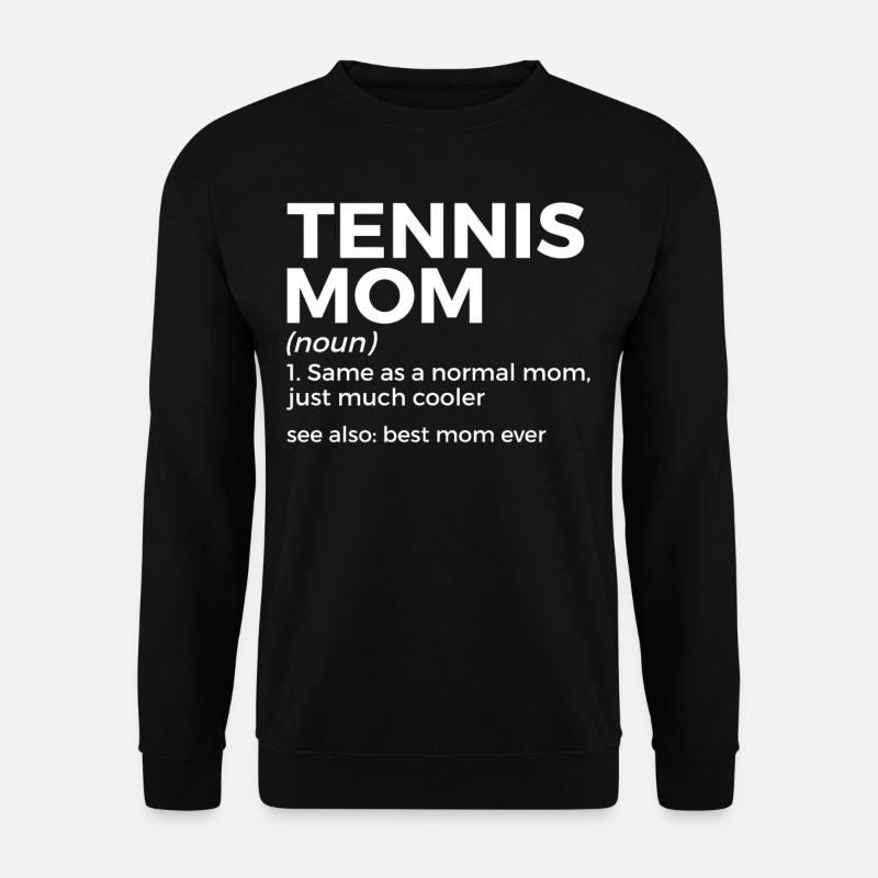 tennis gift - Unisex Sweatshirt - black