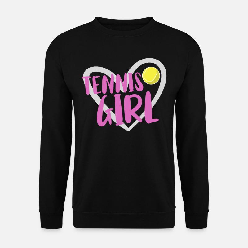 Tennis Geschenk - Unisex Pullover - Schwarz