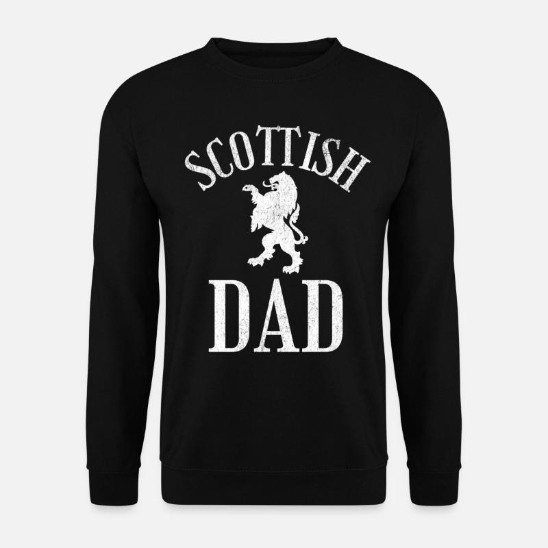 Scotland Father Scottish - Unisex Sweatshirt - black