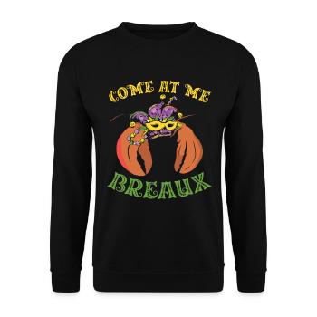 Viens à moi Breaux Shenanigan - Sweat-shirt Unisexe - noir - Devant - Alina (178cm) & Michal (187cm)