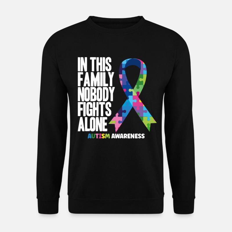 Autismus Awarness - Unisex Pullover - Schwarz