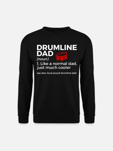 Drumline Drum Gift - Unisex Sweatshirt - black