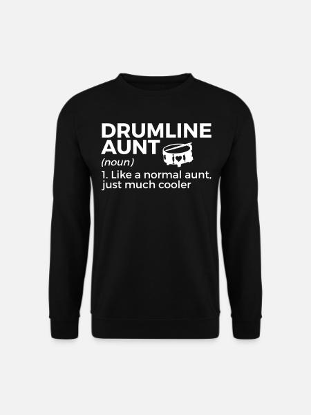 Drumline Drum Gift - Unisex Sweatshirt - black