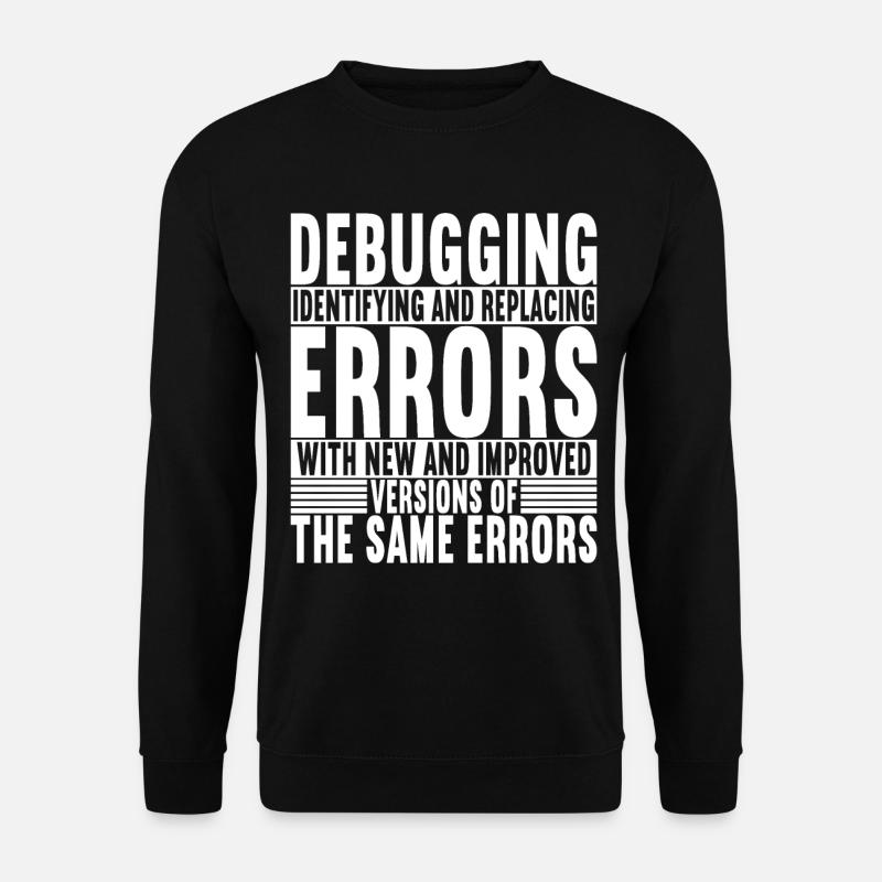Programmeur Informaticien - Sweat-shirt Unisexe - noir
