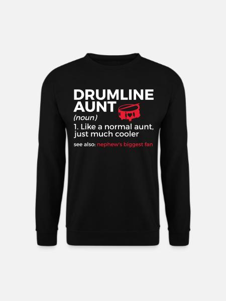 Drumline Drum Gift - Unisex Sweatshirt - black