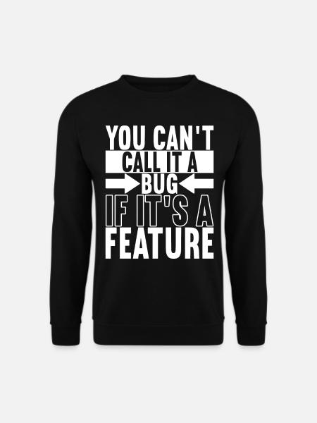 Programmer Computer Scientist - Unisex Sweatshirt - black