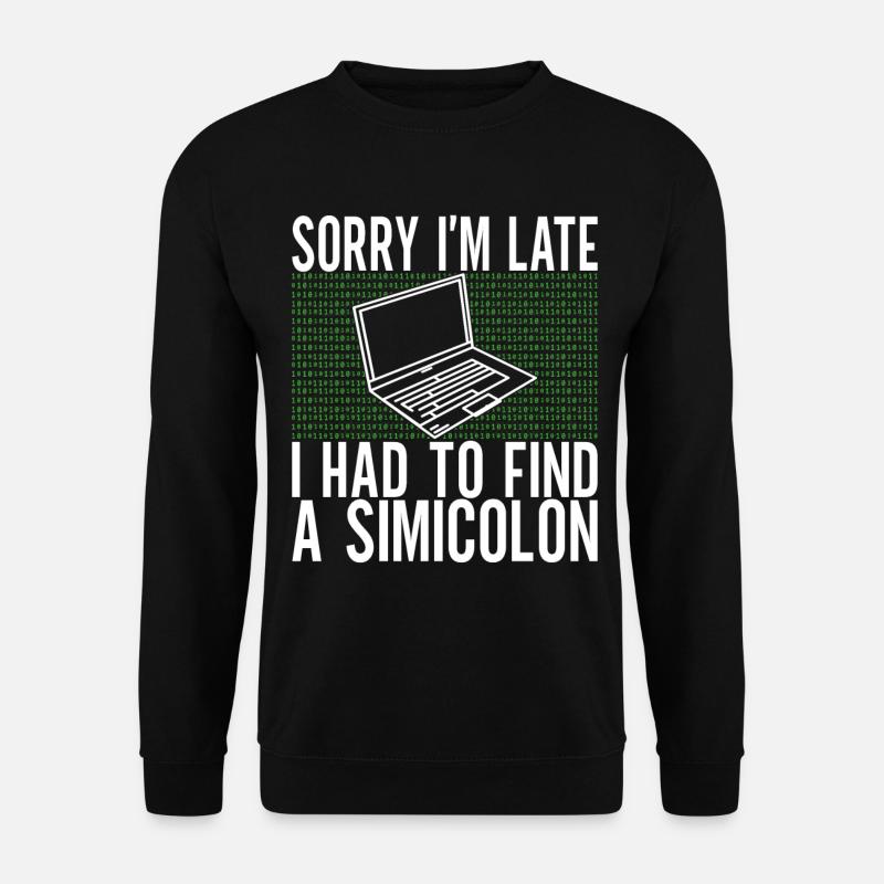 Programmierer Informatiker - Unisex Pullover - Schwarz