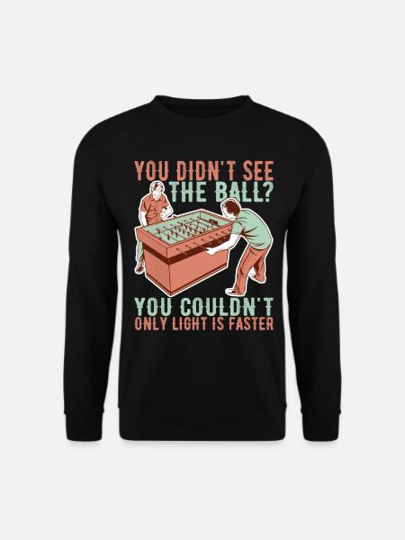 Foosball table football - Unisex Sweatshirt - black