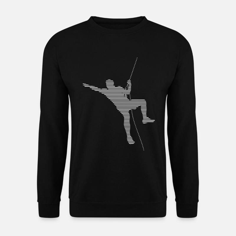 Klettern - Unisex Pullover - Schwarz