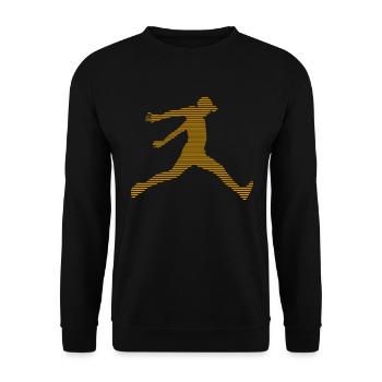 Parkour - Unisex Pullover - Schwarz - Vorne - Alina (178cm) & Michal (187cm)