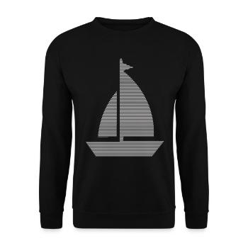 Voile - Sweat-shirt Unisexe - noir - Devant - Alina (178cm) & Michal (187cm)