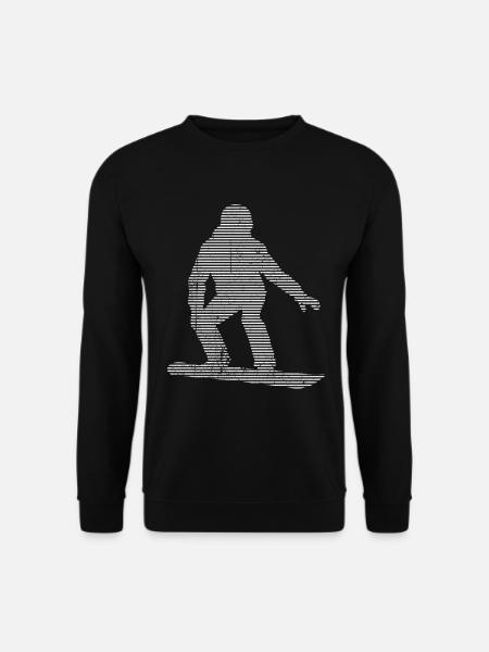 Snowboarding - Unisex Sweatshirt - black
