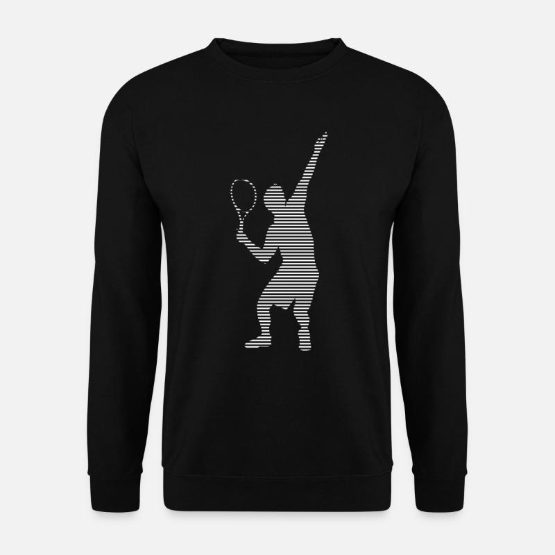 Tennis - Unisex Sweatshirt - black