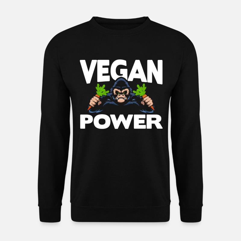 Vegan Power - Unisex Sweatshirt - black